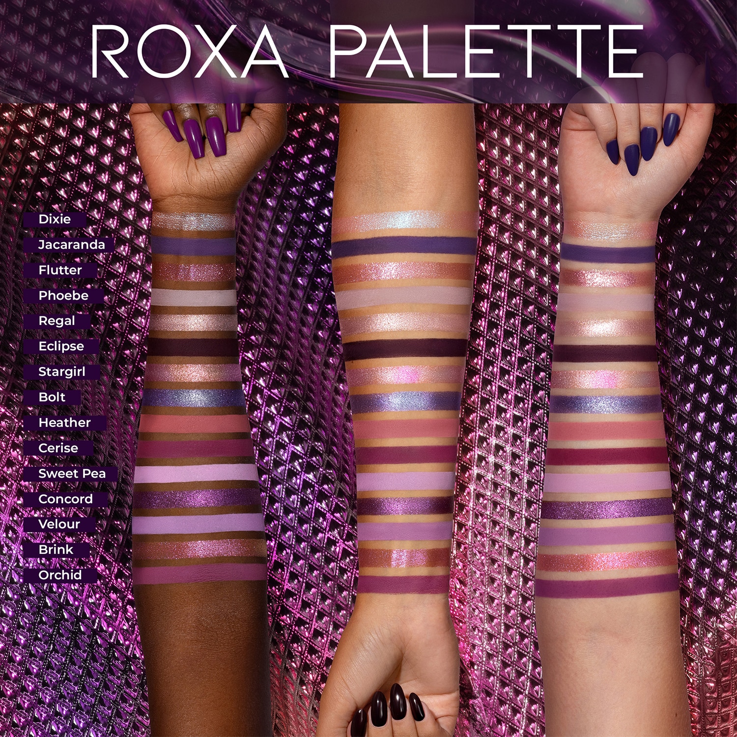 ROXA PALETTE MIDI-EYESHADOW PALETTE (PALETA DE SOMBRAS PARA OJOS)